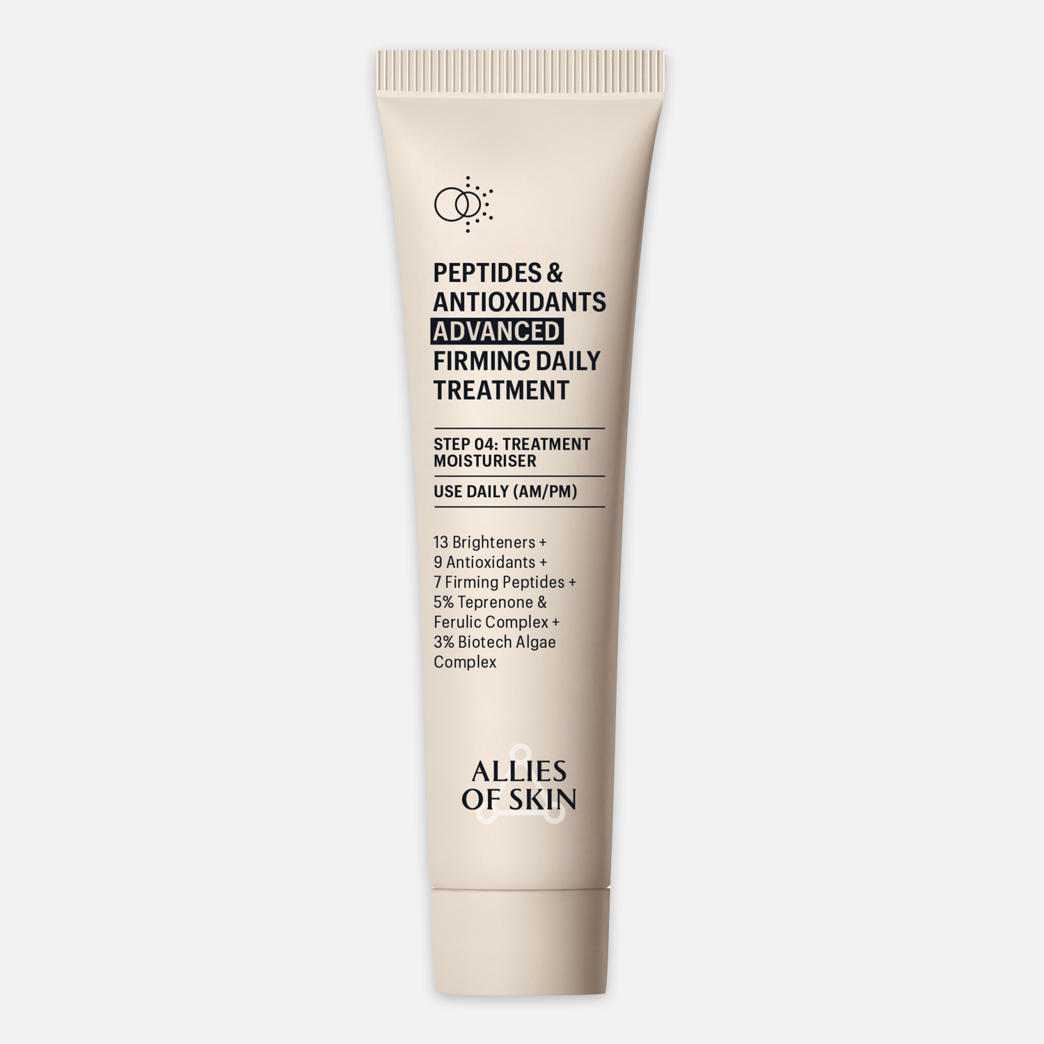 Пептидный крем-маска против морщин Allies Of Skin Peptides&amp;Antioxidants Advanced Firming Daily Treatment, 12 мл